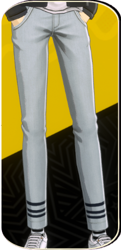 P5X - Gray Casual Pants