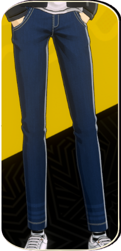 P5X - Blue Casual Pants