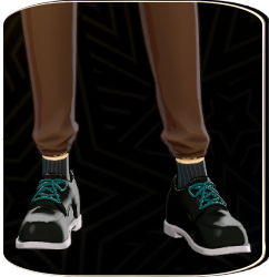 P5X - Black Designer Shoes