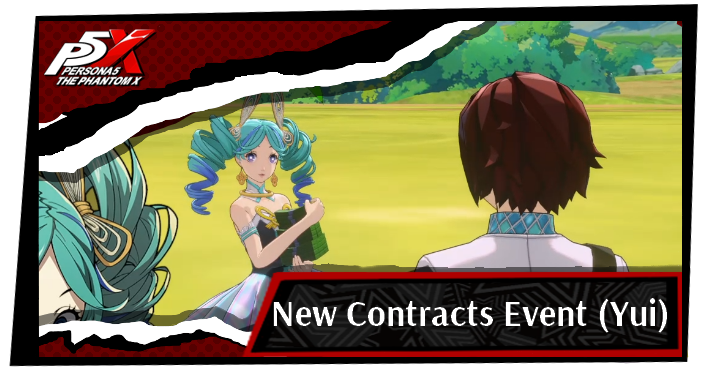 Persona 5 X Yui New Contracts Event