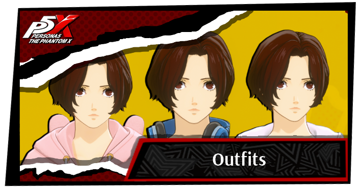 Persona 5 X List of All Outfits