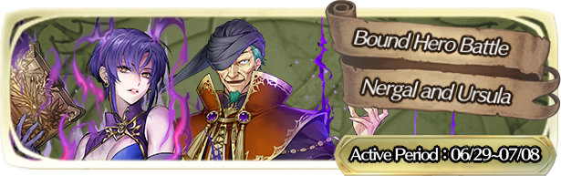 Fire Emblem Heroes - Nergal and Ursula Bound Hero Battle