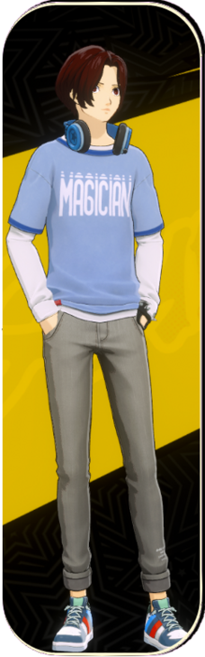 P5X - Blue Holiday Outfit