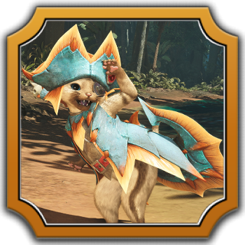 Felyne Lagiacrus α Set Image