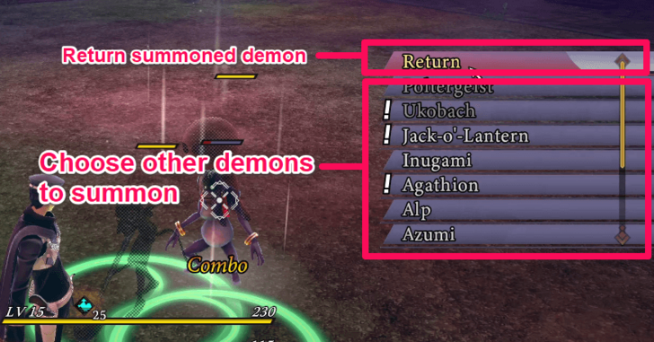 How to Switch Demons In Battle