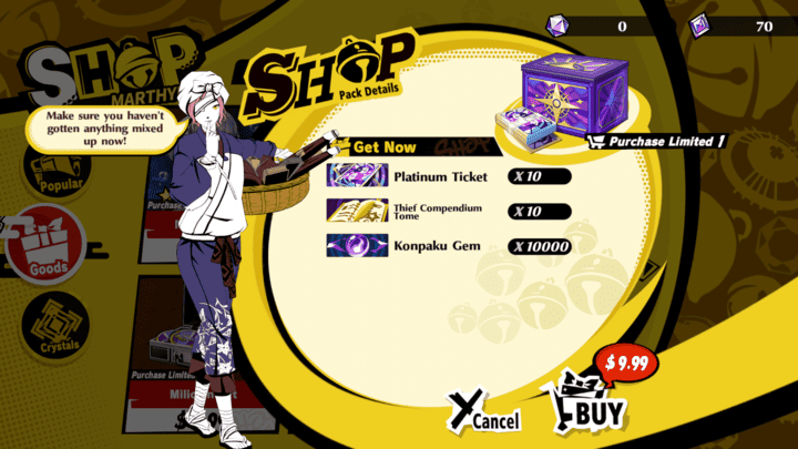 Persona 5 Phantom X - Platinum Pass