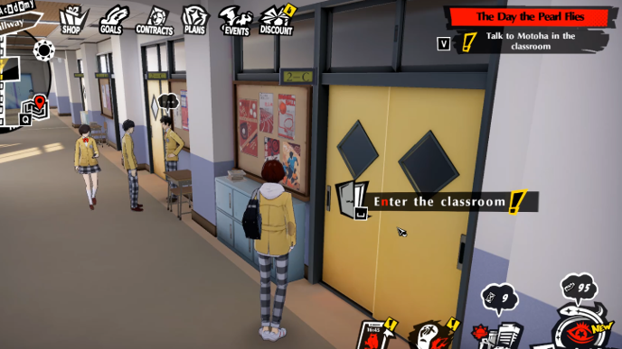 Persona 5 Phantom X - The Day The Pearl Flies Mission Guide - Head to Kokatsu Academy After School