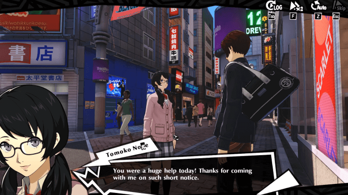Persona 5 Phantom X - Part-Time Dreamer Mission Guide - Accompany Tomoko In The Crepe Shop