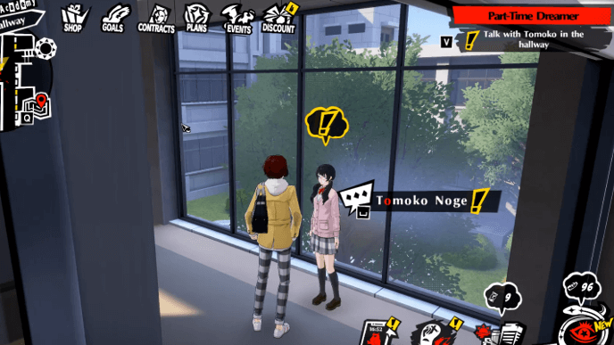 Persona 5 Phantom X - Part-Time Dreamer Mission Guide - Talk to Tomoko Noge