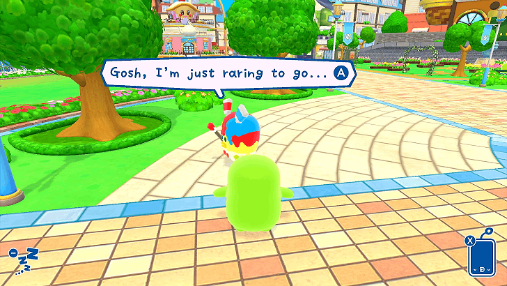 Paintotchi Conversation 1 Starting Location