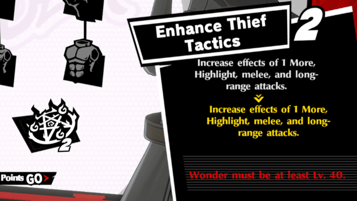 Persona 5 Phantom X - Skills