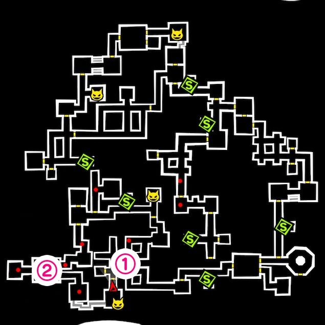 Castle Tower 2F Map