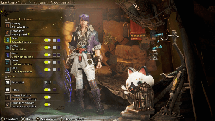 Equip as Layered Armor