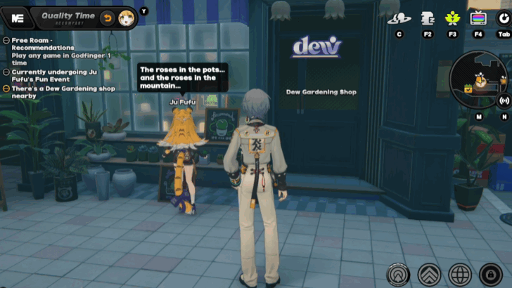 Ju Fufu Fun Event Dew Gardening