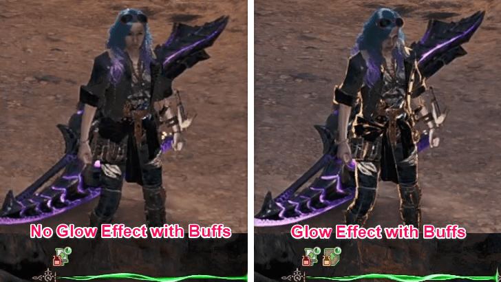 Buff Glow Comparison