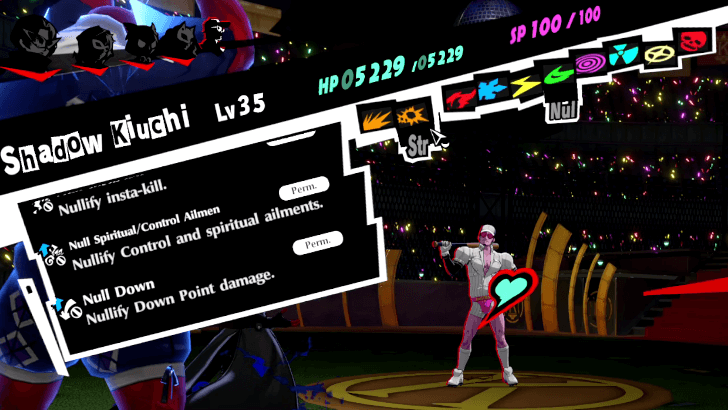 P5 Phantom X - Shadow Kiuchi Resistances