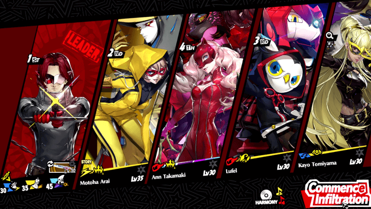 P5 Phantom X - Have Everyone At Least Lv. 30