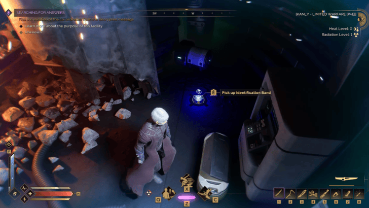 Blue Identification Band