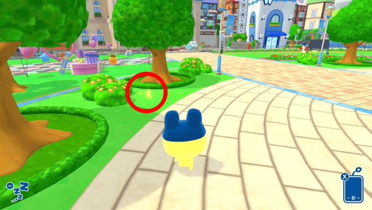 Welcotchi Missing Item 2 Starting Location