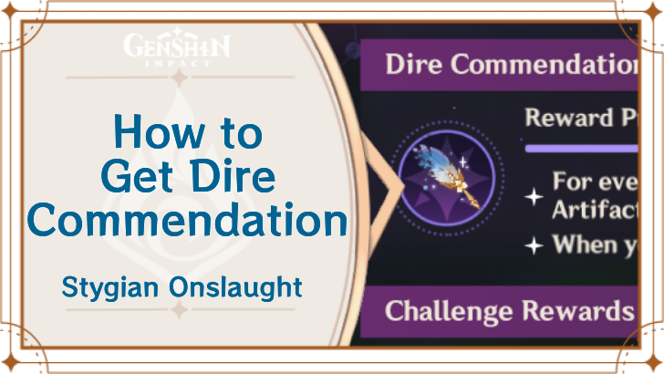 Genshin Impact - How to Get Dire Commendation and Rewards