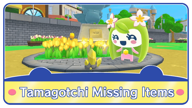 Tamagotchi Plaza Tamagotchi Missing Items