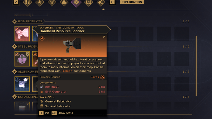 Handheld Resource Scanner