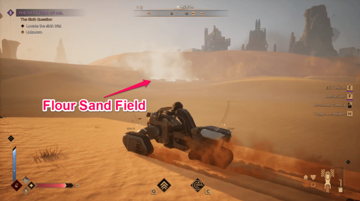 Flour Sand Field