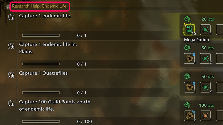 Research Help Endemic Life