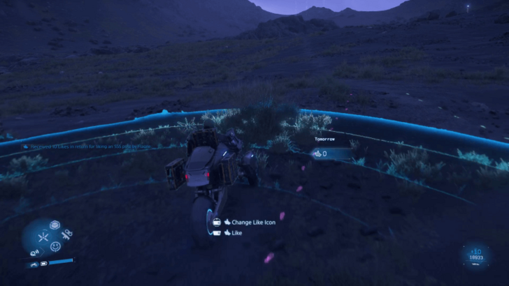 Death Stranding 2 Tomorrow Footprints Scanner