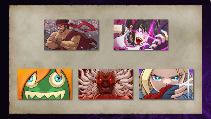 Street Fighter 6 Sticker Set