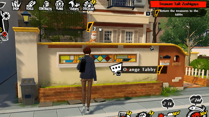 Persona 5 Phantom X - Treasure Tail - Zoshigaya Mission Guide - Return The Treasures To Tabby