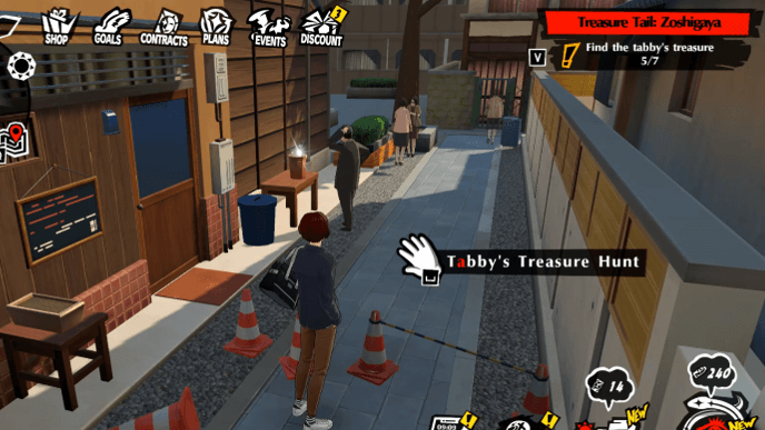 Persona 5 Phantom X - Treasure Tail - Zoshigaya - Tabby