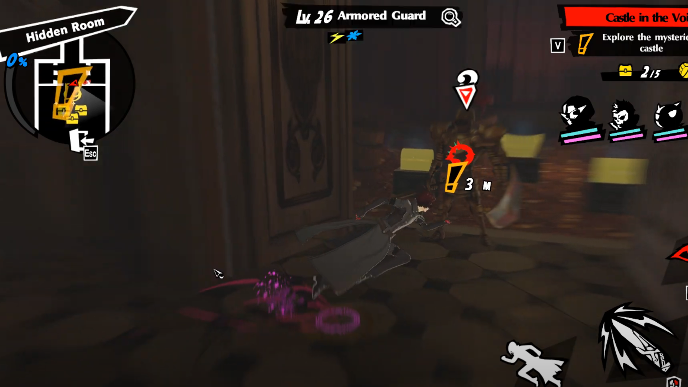 Fight shadow for treasure hoard