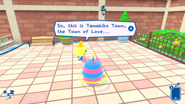 Gotchimotchi Conversation 1 Starting Location