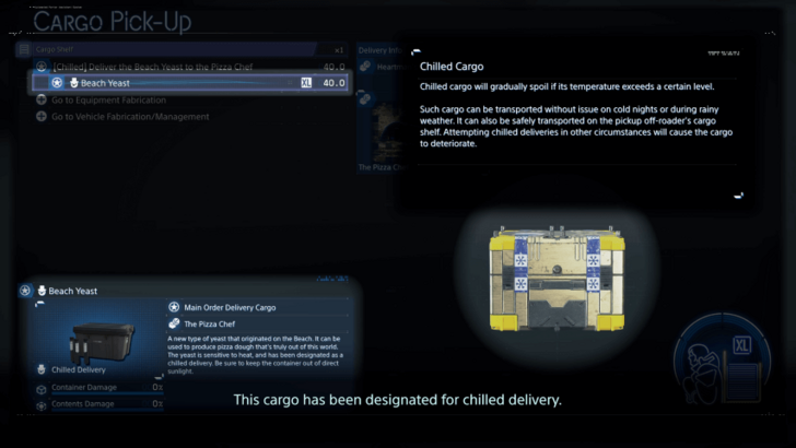 Death Stranding 2 Chilled Cargo