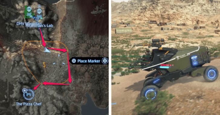 Death Stranding 2 Around Enemy Base