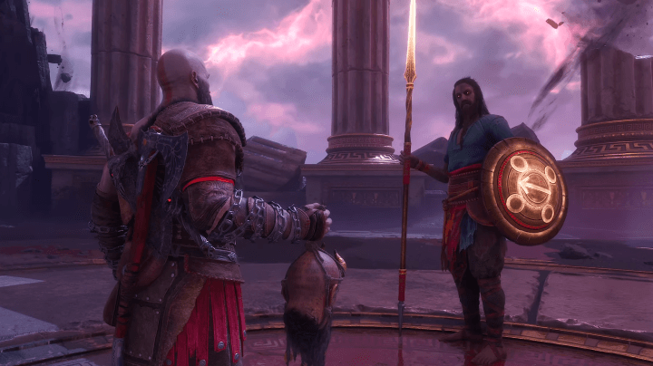 Tyr Spear and Shield