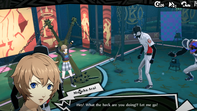 Go up the stairs and cutscene