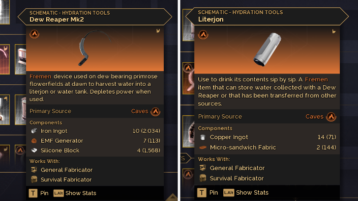 Dew Reaper Mk2 and Literjon