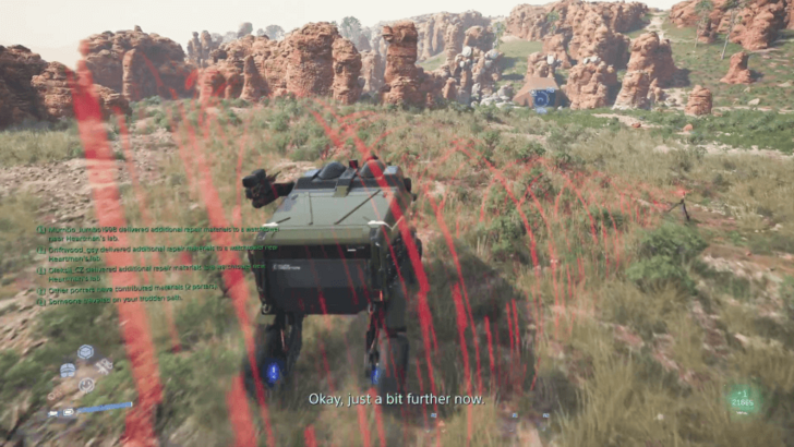 Death Stranding 2 Mole Mine Detected