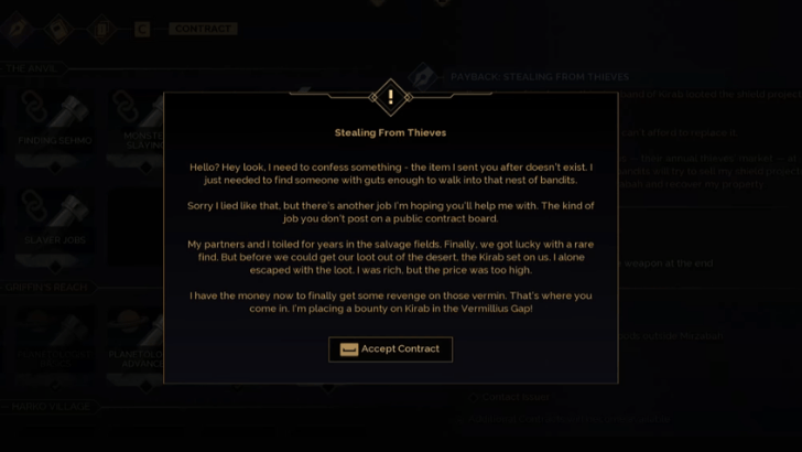 Stealing From Thieves Message