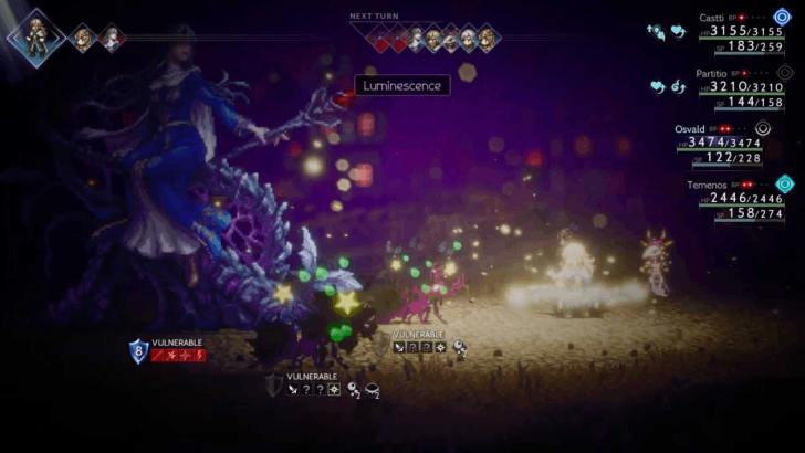 Octopath Traveler 2 - Bring Arcanist or Cleric