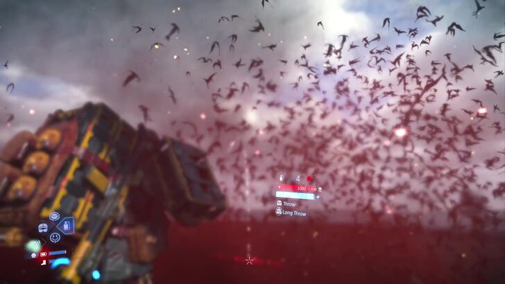 Blood Grenade Against Bats