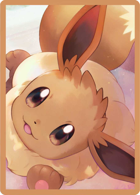 Pokemon TCG Pocket - Eevee Card Sleeve Ver. 2