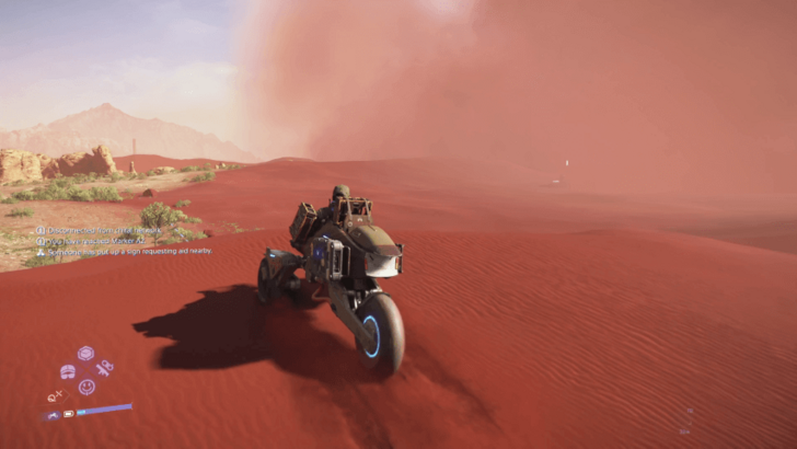 Death Stranding 2 Desert Sandstorm