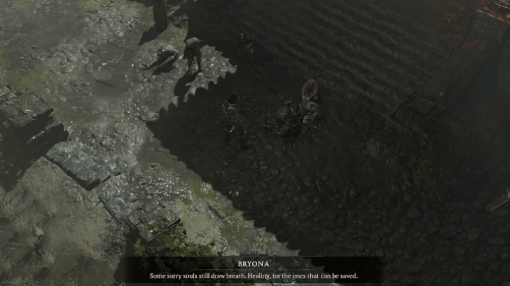 Talk to Bryona at Firebreak Manor