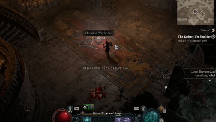 Pick up the Horadric Wayfinder