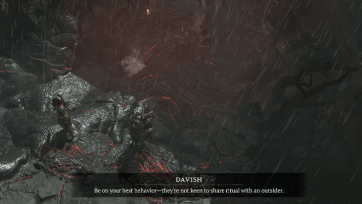 Head East and travel to The Scar