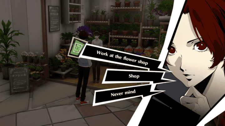 Persona 5 Phantom X - Work in Shops