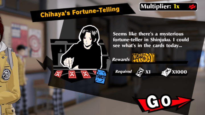 Persona 5 Phantom X - Fortune Telling